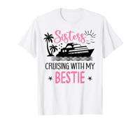 Besties Sister Cruise Trip Sisters Cruising with My Bestie Camiseta