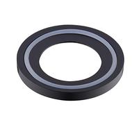 BESTILL Anillo de montaje para fregadero de baño de latón macizo, negro mate