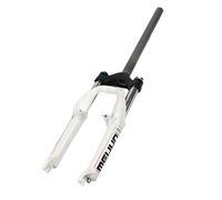 Bestiry Horquilla Delantera de montaña, Horquilla de Bicicleta Plegable con suspensión de 20" de Aluminio, Delantera, Accesorios de Ciclismo, Freno de Disco V-Brake para neumáticos 4.0