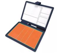 Bestiry Pizarra de Voleibol Plegable de borrado en seco, portapapeles para Entrenadores, Ligera y portátil, diseño Reversible en Ambos Lados, para enseñar Durante los Partidos.