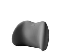 Bestiry Portable Memory Foam Chair Cushion Headrest Neck Pillow Lumbar Support Back Pad Back Pillow Office Working Seat (Gray)