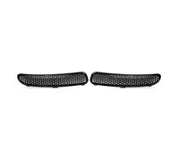 Bestiry Rejilla de ventilación Lateral Izquierda/Derecha Negra para capó, Compatible con Mini Cooper R50 R52 R53, Rejilla de Rejilla Tipo Panal de Abeja, Kit de Rejilla para automóvil