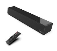 BESTISAN Barras de Sonido para TV, PC, Juegos, Monitor, Barra de Sonido de 50 vatios con Bluetooth 5.0/HDMI ARC/óptica/coaxial/AUX/USB, 3 Modos de Audio, Bajos Ajustables, 16 Pulgadas, Montaje en