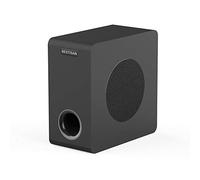BESTISAN Subwoofer alimentado, subwoofer Bluetooth 5.0 de 6.5 pulgadas, subwoofers de respuesta de graves profundos en diseño compacto, fácil configuración con sistemas de cine en casa, TV, altavoces,