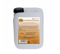 BestLab Agua Bidestilliertes - Ideal para el hogar, Medicina, Laboratorio y Manualidades para aparatos eléctricos, Coche o Plancha. 1 L, 1 L con Cabezal pulverizador, 5 l y 3 x 5 l (5 litros)
