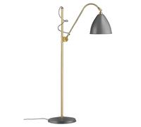 Bestlite BL3M Lámpara de Pie Gris/ Latón