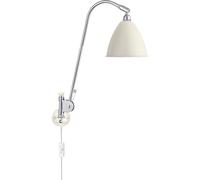 GUBI Lámpara de pared Bestlite BL6 blanco mate-cromo