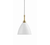 Bestlite BL9S Lámpara Colgante Pequeño Blanco Mate/ Latón