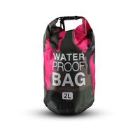 Bestlivings Bolsa de natación 2 unidades - Pink Drybag 28 x 18 cm, bolsa impermeable para deporte y ocio, 2 litros, bolsa impermeable para pesca