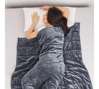 Bestlivings Manta con peso de 135 x 200 cm, 6 kg, antiestrés y terapia, con certificado Öko Tex, con relleno de perlas de cristal