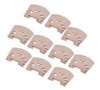 Bestlymood Violin Bridge 4/4 Maple Leaf Violin Bridge 10 Pack Violin Parts Violin Code
