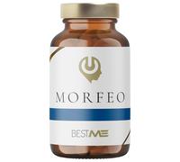 BESTME - Magnesio Bisglicinato, Melatonina, Pastillas para Dormir Profundo, GABA, Vitamina B6, 5HTP, Bacopa Monnieri, 60 Cápsulas de 838 mg con Triptófano para Conciliar el Sueño, Veganas (Morfeo)