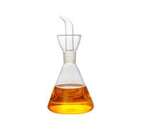 Besto nzon Vinagre Aceite Jarra dispensador Vinagrera Aceitera sin tropfau slauf para/BBQ/Horneado/ensalada/Asar/Salsa de soja 125 ml (transparente)