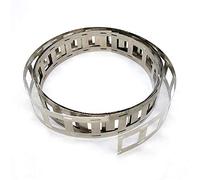 Bestol Tira de aleación de níquel 2P de 5 m para soldadura por puntos de batería 18650, conecta la batería 18650 en paralelo, níquel de 0,15 x 27 mm (0,15 mm)