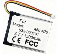 Bestome - Batería de repuesto compatible con 533-000169 533-000191 A50 A20 2019 Series 3,7 V, 1500 mAh