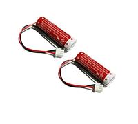 Bestome Batería de repuesto compatible con ER6C AA 3,6 V para Mitsubishi FX2N-128MR FX2N-48MT FX1N PLC MAXELL F2-40BL 2 unidades