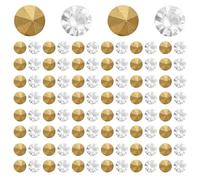 BESTOMZ 1000 Unidades Mini Rhinestone Charms Small Flatback Crystals For Nail Art Manicure DIY Wedding Table Decor Craft Gems For Acrylic Tips Women