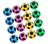 BESTOMZ 20 Sacapuntas Manuales para Estudiantes Punta Ajustable, Mini Sacapuntas de Plástico en Forma de Balón de Fútbol, Portátil y Práctico para Uso Escolar