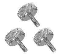 BESTOMZ 3 Piezas Tornillos de Precisión de Metal M3 X 7mm Cabeza Plana para Calibradores, Kit Resistente y Fácil de Instalar en Mediciones Profesionales