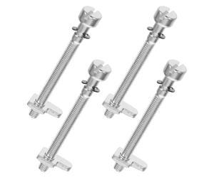 BESTOMZ 4 Juegos de Tornillos de Ajuste del Tensor para Motosierra, Kit Tensor de Cadena Resistente para Uso Exterior, Piezas de Repuesto Ajustables Compatibles Varios Modelos,