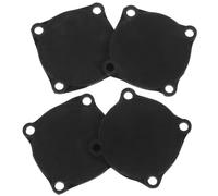 BESTOMZ 4 Piezas Unidades de Juntas de Goma para Presostato de Compresor de Aire Juntas Aplicables Resistentes al Clima para Interior y Exterior Negro Modelo Tortuga para Reparación y