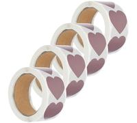 BESTOMZ 4 Rollos Pegatinas y Sorprender Autoadhesivas Rasca y Gana Forma de Fáciles de Personalizar de Pet para Celebraciones de Boda y Festivales en Obsequios