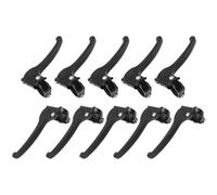 BESTOMZ 5 Pares Maneta de Freno para Bicicleta, Repuesto de Plástico Negro | Accesorio para Ciudad y Competición, Suave, para Aficionados y Taller Doméstico, Ajuste Cómodo