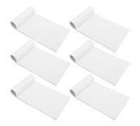 BESTOMZ 6 Blocs de Notas Desprendibles Tamaño A5 25 Hojas de Papel para Organizar y Priorizar, Cuadernos Portátiles Ideales para Viajeros y Profesores