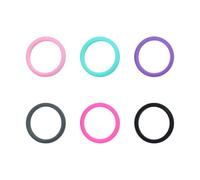 BESTOMZ 6 Piezas Anillo Deportivo de Silicona Resistente para Gimnasio y Ciclismo, Protege Tu Dedo y Soporta Condiciones Difíciles, Adecuado para Profesionales Salud Color Aleatorio