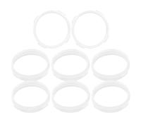 BESTOMZ 8 Conectores de Túnel para Hámster de Plástico de Color Claro, Kit de 8 Piezas para Reemplazo y Expansión de Jaulas, Accesorios Flexibles para Tubos y Hábitats de Mascotas
