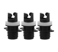 BESTOMZ Adaptador de Válvula de Aire para Barco Inflable 3 Piezas, Conector de Bomba de Inflado para Kayak y Tabla de Paddle, Plástico Resistente, Accesorio Portátil para Deportes