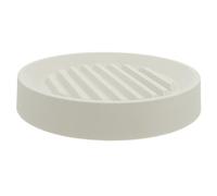 BESTOMZ Bandeja Redonda Móvil para Macetas con Ruedas Ocultas y Agua | Plataforma de Pp, Goma y Acero, Soporte Robusto para Plantas, Color Blanco, 19, 50x15, 00x3, 50cm