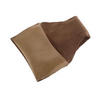 BESTOMZ Bolsa Porta Tizas Portátil para Taco de Billar y Snooker, Soporte de Tiza en Cuero Sintético PU Amarillo, Diseño Práctico para Almacenamiento y Uso en Torneos y Club de Billar