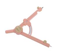 BESTOMZ Brújula Escolar, Herramienta de Dibujo Brújula, Plástico, Rosa, Multifuncional, Portátil, para Dibujo Escolar y Trazado Técnico, para Estudiantes, Artistas E Ingenieros