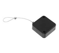 BESTOMZ Caja de Cable Retráctil Antirrobo Correa de Acero y Diseño Autoadhesivo para Equipos Digitales y Tablets en Tiendas Especializadas