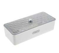 BESTOMZ Caja para Cubiertos Organizador Escurridor de Utensilios de Cocina Capa Color Blanco Perla, Contenedor Multifunción para Tenedores, Cucharas y Palillos, Suministros Hogar, Fácil