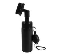 BESTOMZ Cepillo de Golf Rociador de Agua y Botón Pulsador, Negro, Cepillo de Cerdas Duraderas para Limpieza de Palos, Accesorio Portátil Clip Mosquetón para Bolsas de Golf, Adecuado