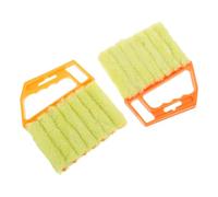 BESTOMZ Cepillo de Limpieza para Ventanas 2piezas de Material Sintético, Diseño Ligero y Portátil para Limpieza Eficaz en Oficinas y Coches