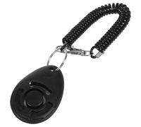BESTOMZ Clicker de Entrenamiento para Perros con Correa Ajustable para Muñeca, Material Abs Ligero, Herramienta Portátil para Adiestramiento Canino y Comportamiento, Uso Interior