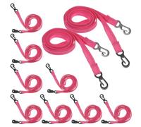 BESTOMZ Cordones Antipérdida para Guantes Infantiles de Esquí de Nylon Clips Metálicos, 10 Piezas, Compatibles y Fáciles de Usar para Deportes de Invierno al Aire Libre