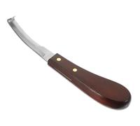 BESTOMZ Cortador de Pezuñas Doble Filo para Diestros, Herramienta Compacta de Acero Inoxidable Resistente al Desgaste, Uso Diario en Cuidado de Cascos de Caballos y Ganado, Accesorio