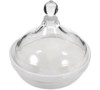 BESTOMZ Cuenco de Postre de Cerámica Tapa para Hogar, Elegante | Uso Versátil para Postres, Horno y Fruta, Adecuado en Cenas y Cumpleaños, Vidrio y Cerámica