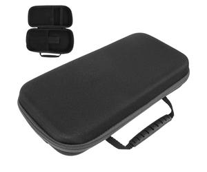 BESTOMZ Estuche de Almacenamiento Rígido para Micrófono Inalámbrico Espuma Interior y Anillo de Silicona, Bolsa Portátil para Dos Micrófonos, Uso en Exteriores y Viajes