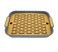 BESTOMZ Inodoro para Conejo y Hámster Diseño con Bordes y Base Plana de PP, Caja Urinario Rectangular Que Patas Queden Atrapadas