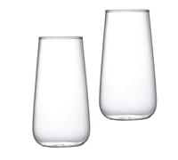 BESTOMZ Juego de 2 Tazas de Vidrio Multifunción de 500ml para Café y Jugo, Capacidad Grande y Diseño Transparente Adecuado Hogar y Amigos