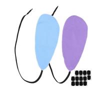 BESTOMZ Kit de Limpieza para Saxofón 2 Paños Finos y 2 Almohadillas de Silicona Negra, Accesorios para Cuidado de Instrumentos de Viento, Protección Boquilla y Mantenimiento Seguro