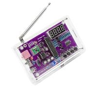 BESTOMZ Kit de Radio Fm para Montar Tú Mismo, Proyecto Electrónico DIY Placa de Circuito Impreso, Plástico Resistente, Kit de Soldadura para Principiantes, Aprendizaje Stem y Práctica