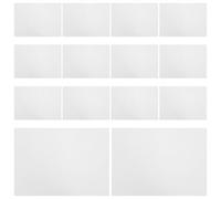 BESTOMZ Kit para Hacer Papel de Herbario 20 Piezas de Papel Absorbente Blanco que Facilita el Secado y Es Fácil de Almacenar para Prensar Flores