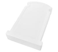 BESTOMZ Lápida de Perro de Espuma White Resistente para Decoración Conmemorativa al Aire Libre en Patios, Adecuada para Pintura DIY y Homenaje Sentimental