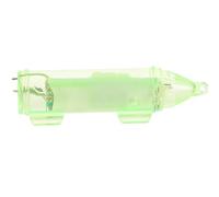 BESTOMZ Luz LED de Cebo para Pesca Subacuática, Verde, Batería Botón | Plástico, Doble Giratorio y LED Cerrado, Activación por Agua, para Muelles y Agua Dulce